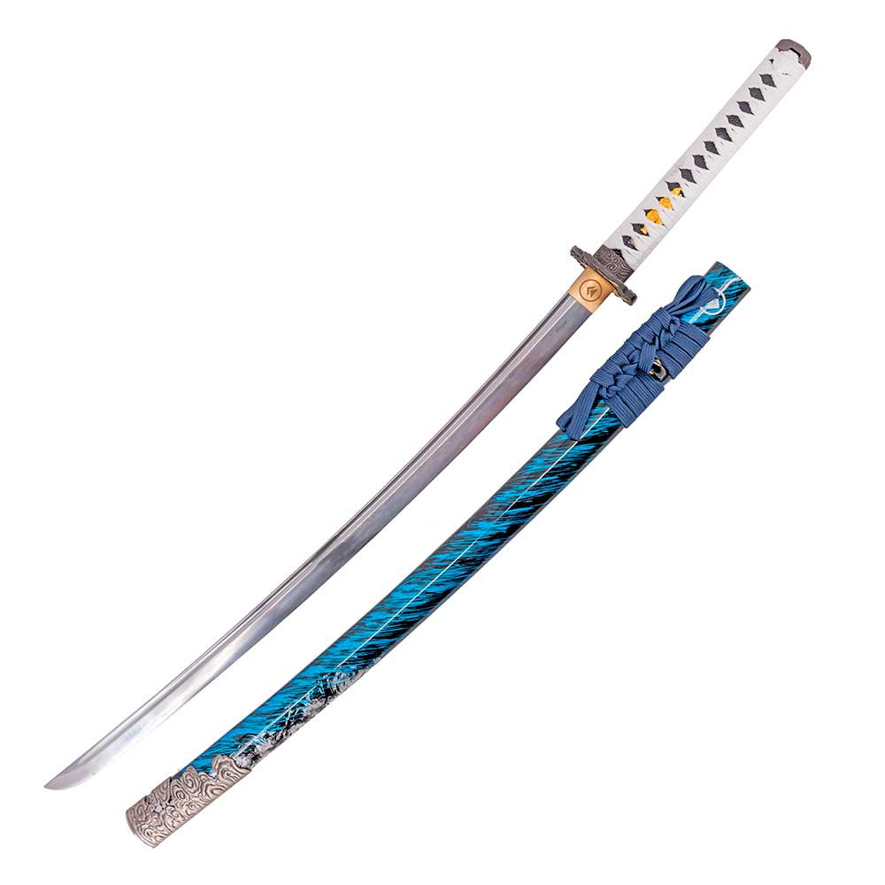 Katana decorativa Ghost of Tsushima, acero 1060