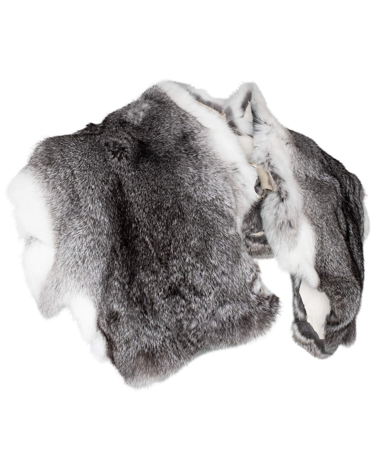 Cubre hombros en piel, modelo Chinchilla