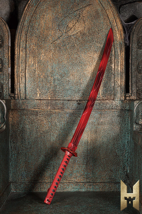 Katana Ryugan para LARP modelo Ruby