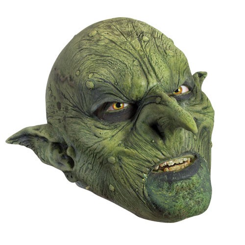 Máscara Duende malo verde