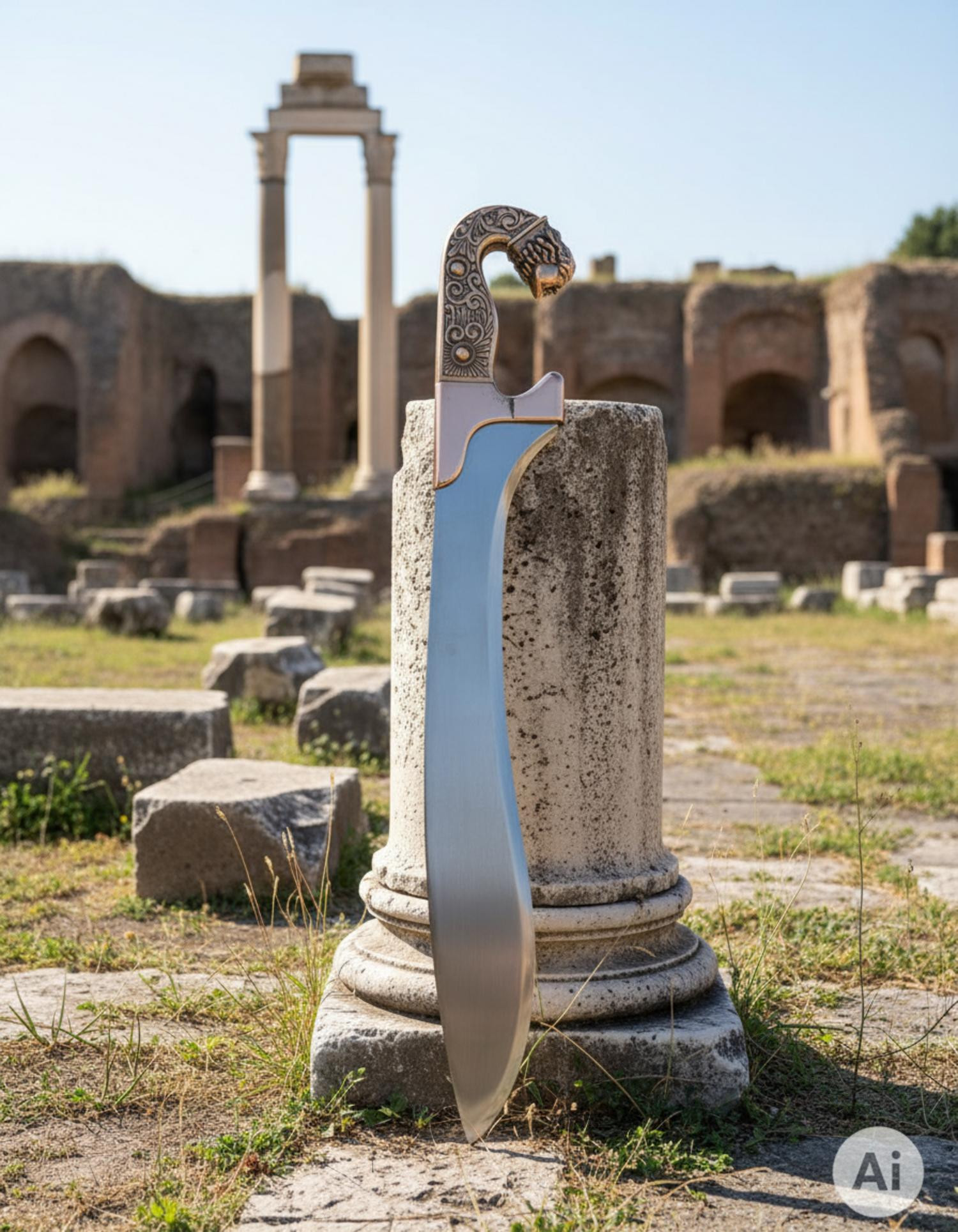Falcata Ibérica Bronce