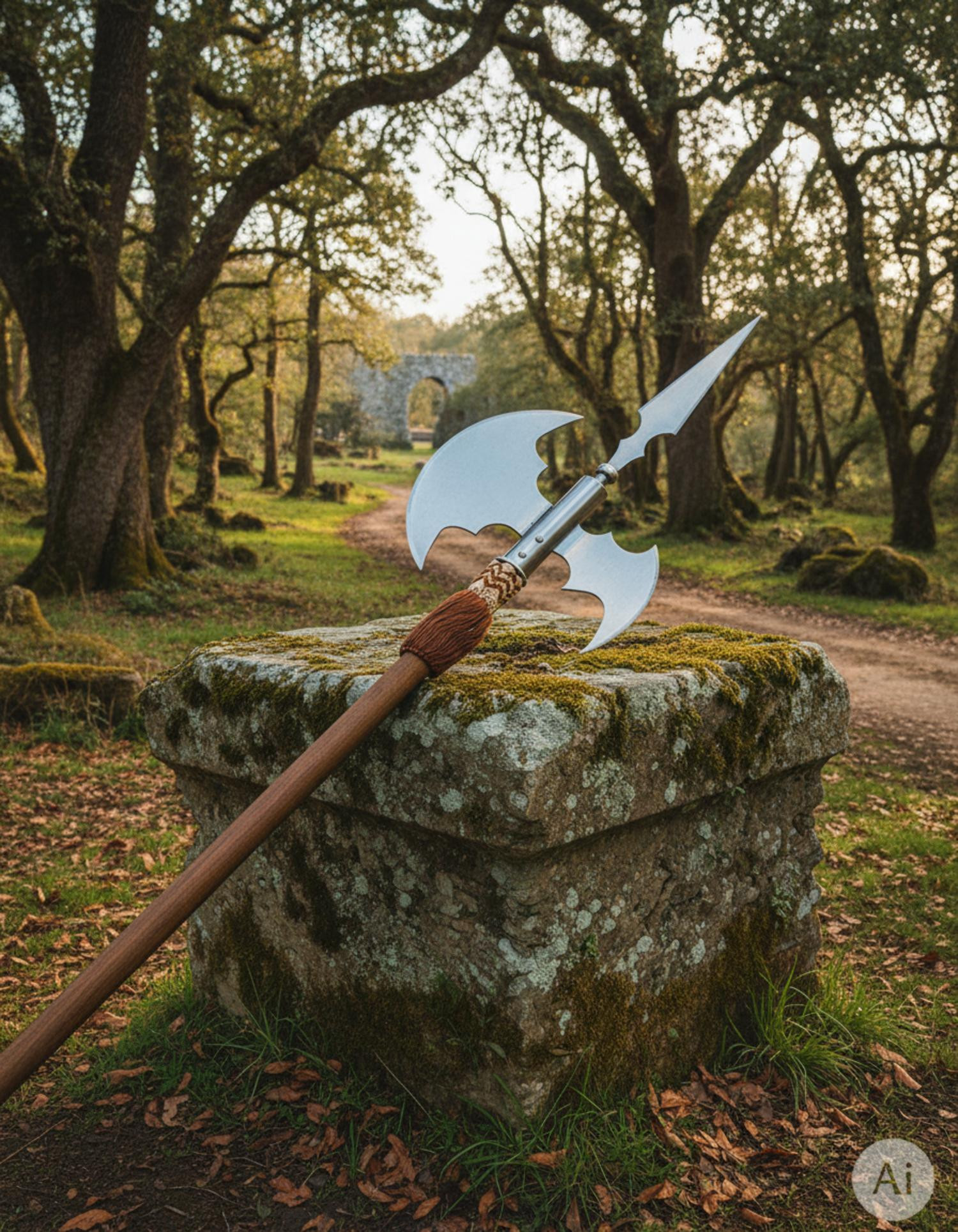 Alabarda medieval portuguesa s. XVI