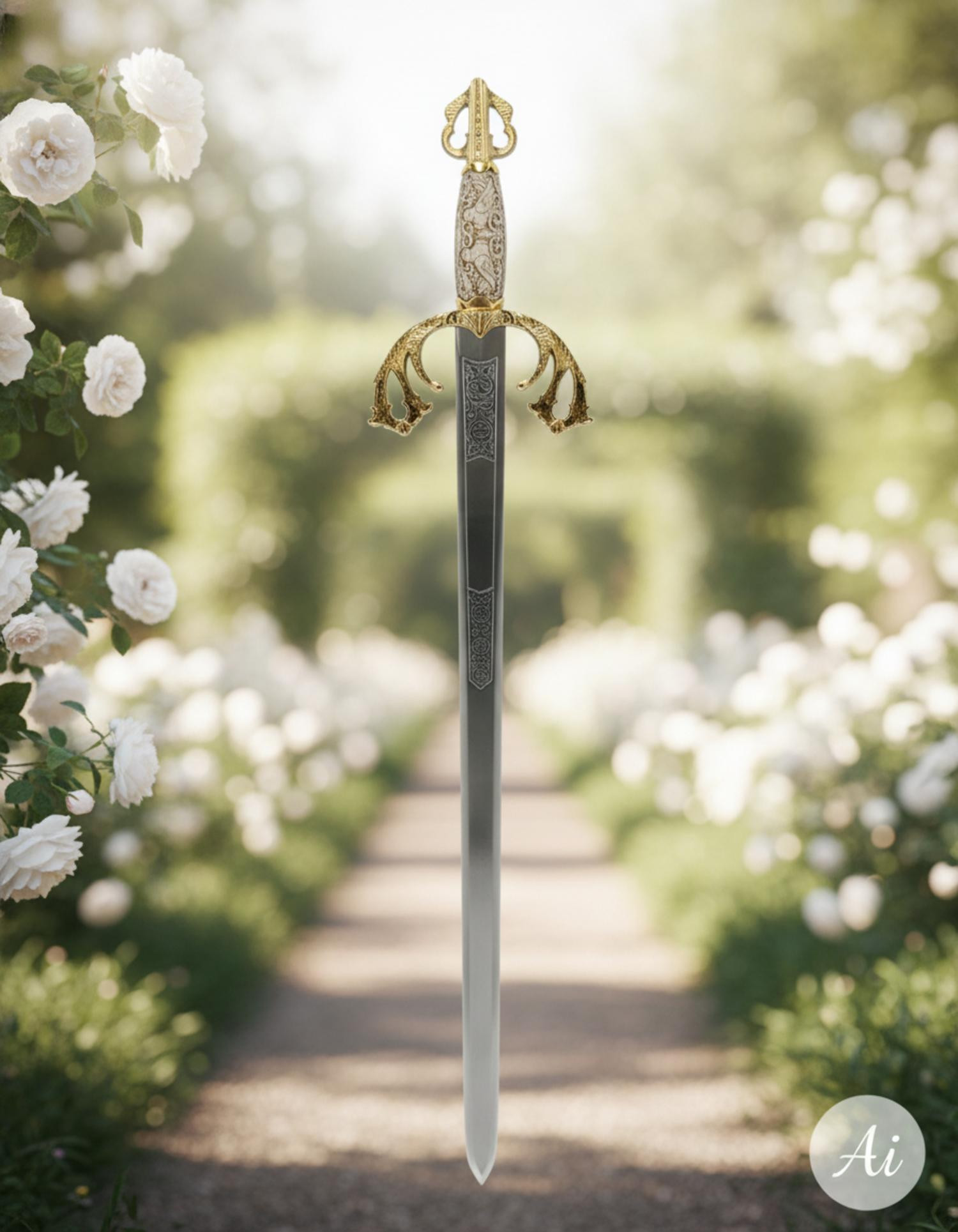 Espada Tizona para bodas (con texto personalizado grabado)