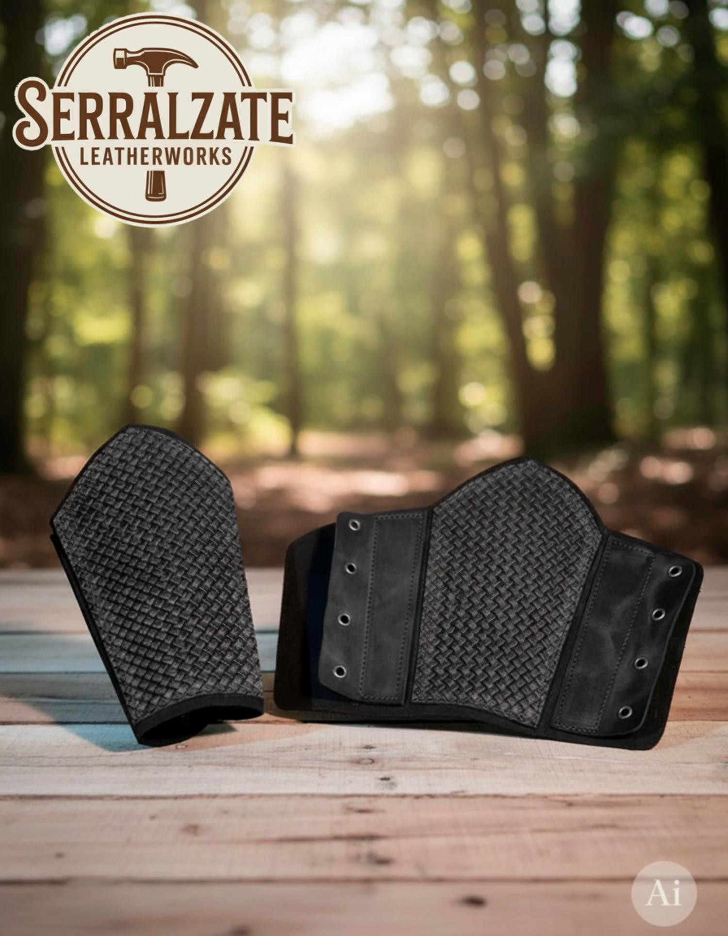 Brazalete Vikingos Rey Haakon en negro