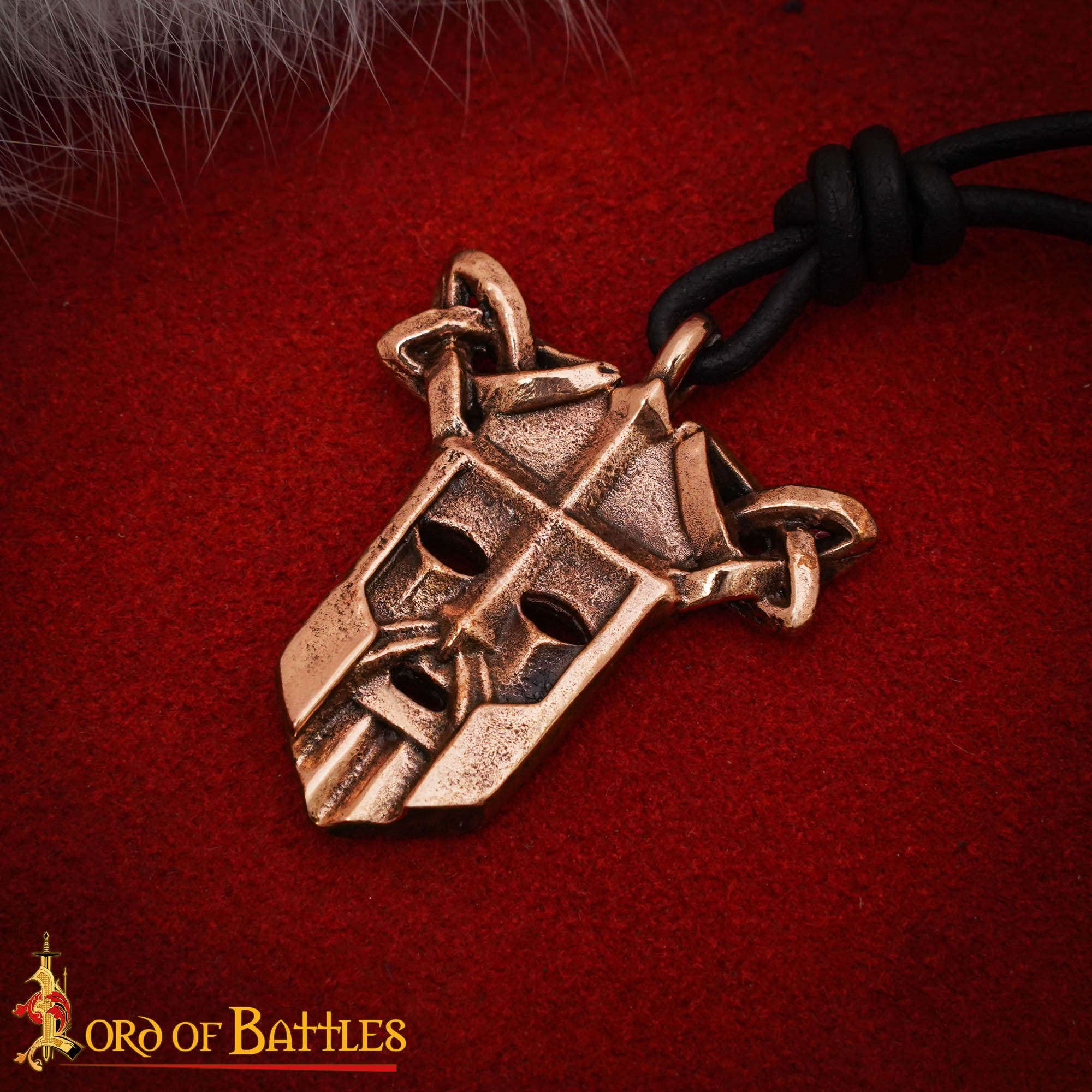 Colgante vikingo en bronce amuleto del Guerrero