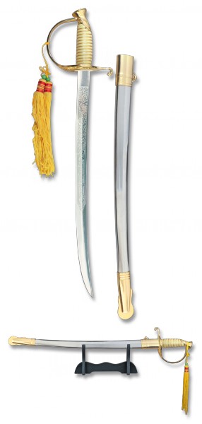 Miniatura de sable americano, 50,8 cms.