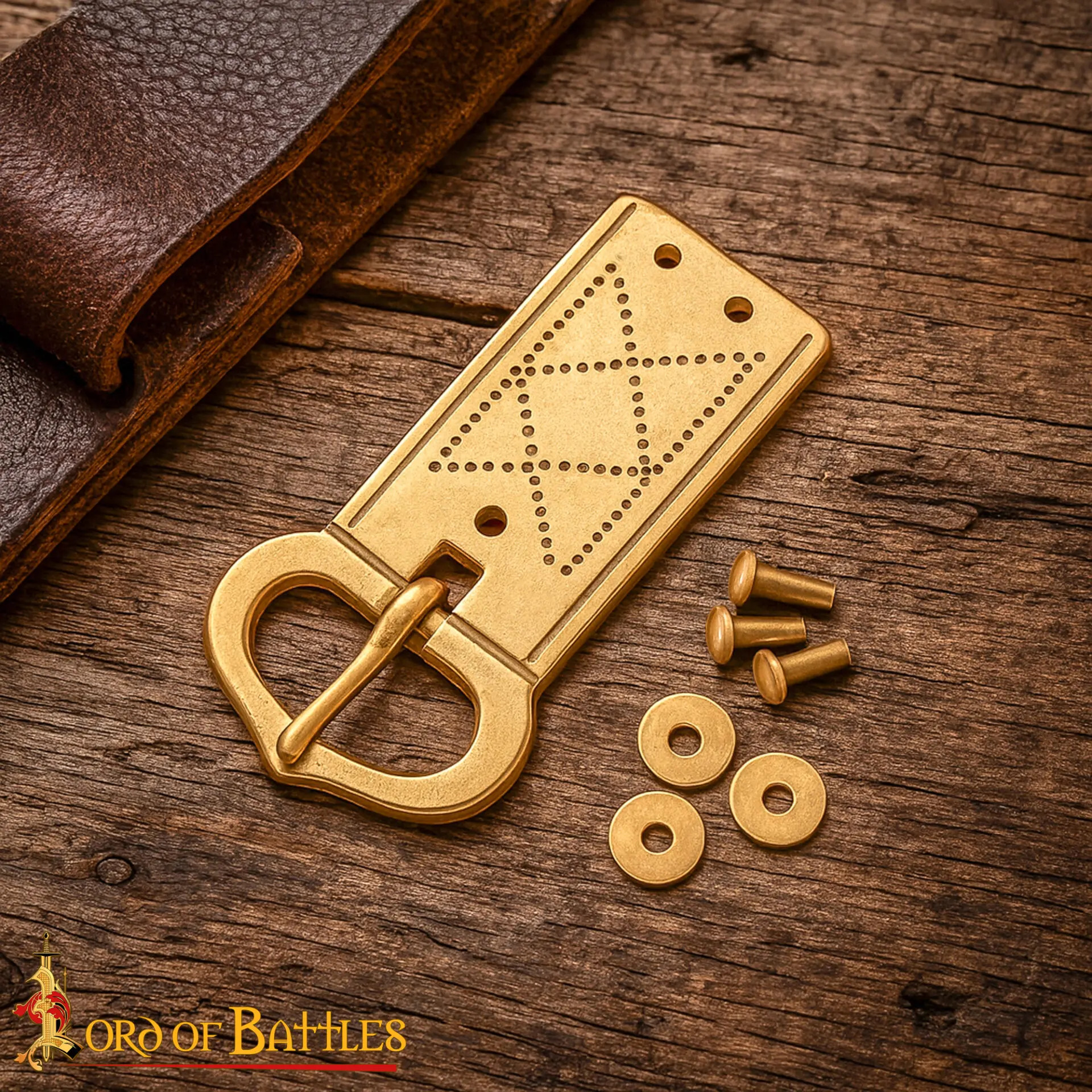 Hebilla geométrica Baja edad media, siglos XIV-XV