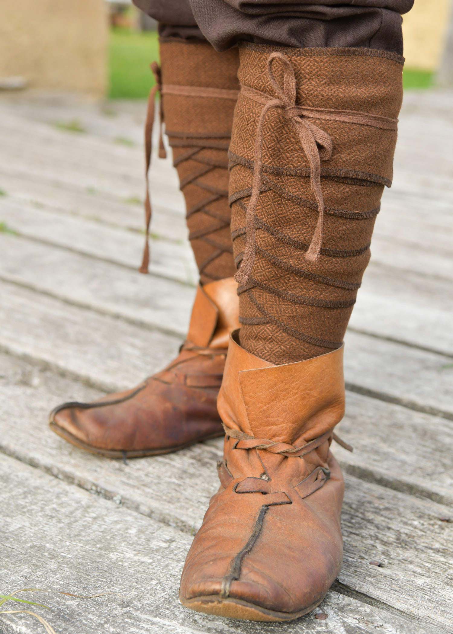 Winningas Vikingas Lana Marrón Sarga Diamante Cómodas