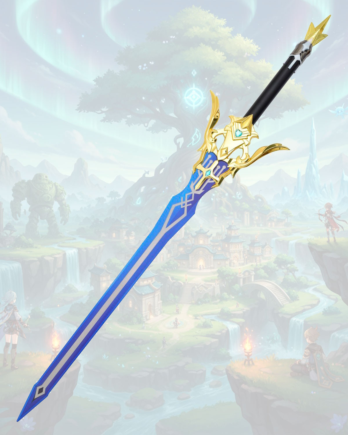 Espada del viento de libertad - serie genshin impact