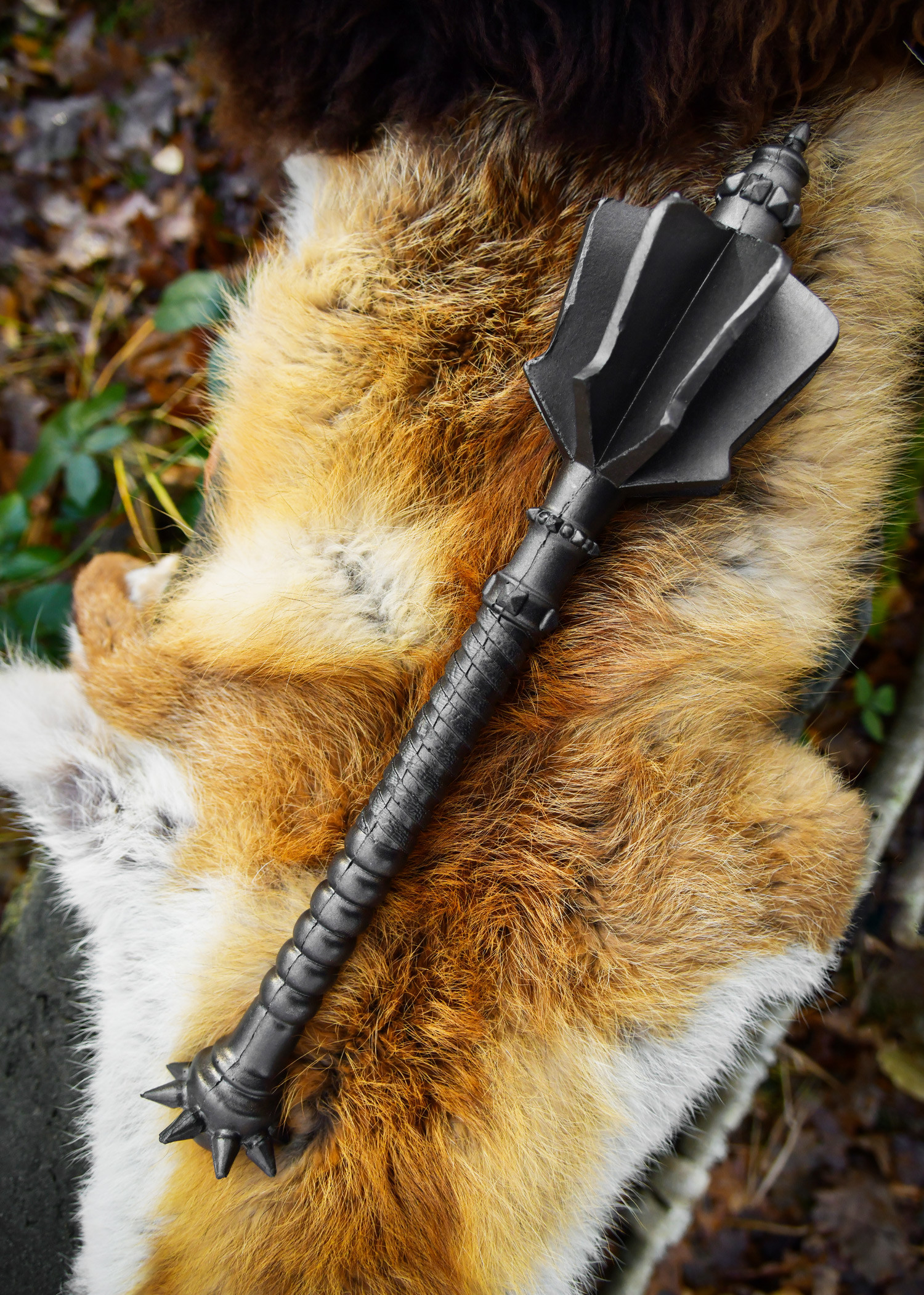 Maza medieval para LARP, modelo Malrik