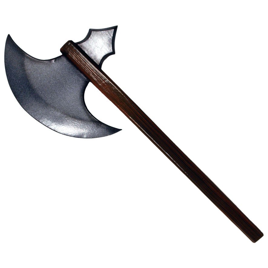 Hacha de combate, látex