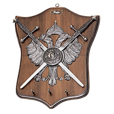 Panoplia águila 2 cabezas, llavero