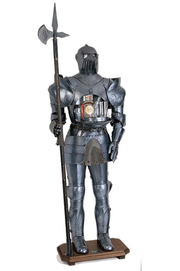 Armadura bar medieval, siglo XV