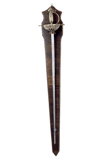 Espada Española, siglo XVII con tabla