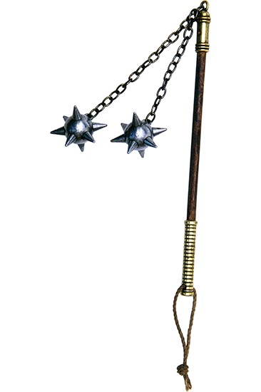 Mini maza 2 cabezas, mango largo