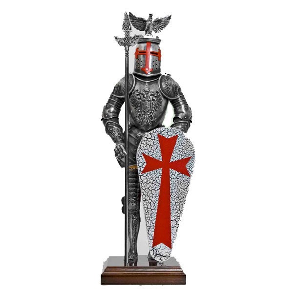 Armadura Templario Águila, 42 cms.