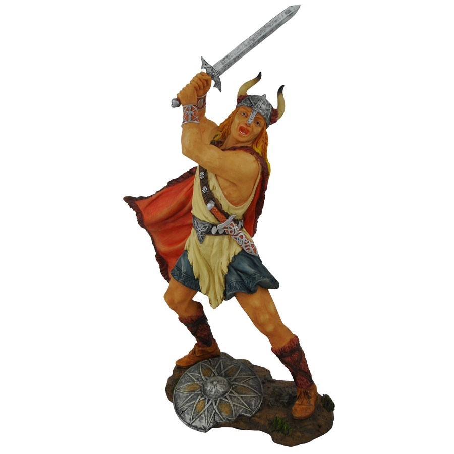 Guerrero vikingo con espada