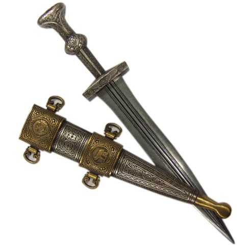 Daga romana de la época de Julio César (siglo I a.C.)