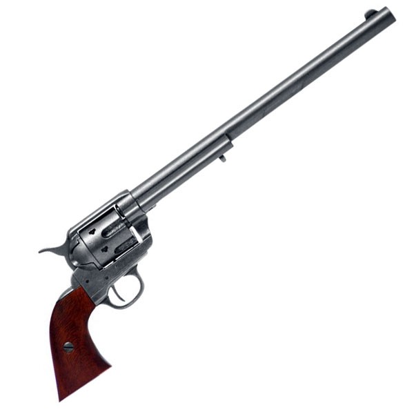 Revólver Peacemaker pavonado, USA 1873