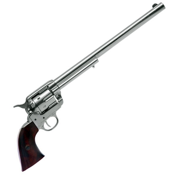 Revólver Peacemaker niquelado, USA 1873