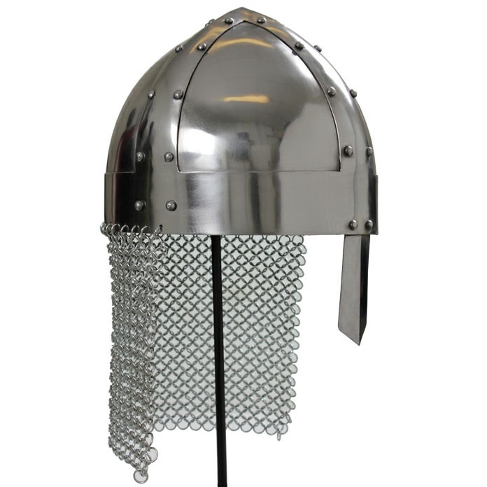 Casco Vikingo con cota de malla