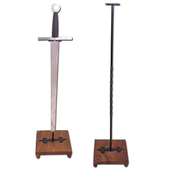 Soporte vertical para espada