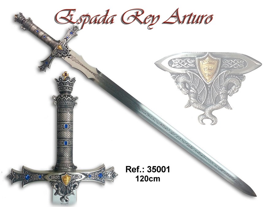 Espada Rey Arturo, 120 cms.