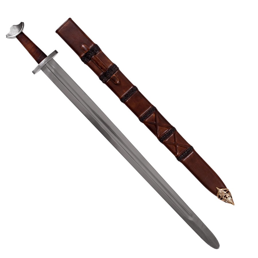 Espada vikinga funcional con vaina
