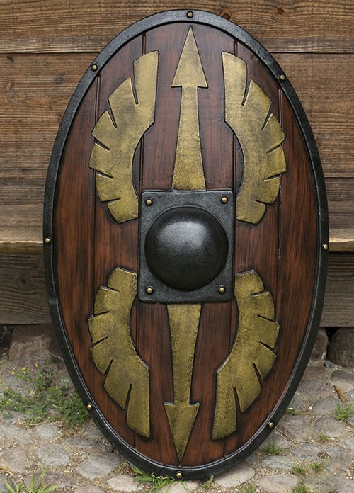 Scutum Romano oval en espuma