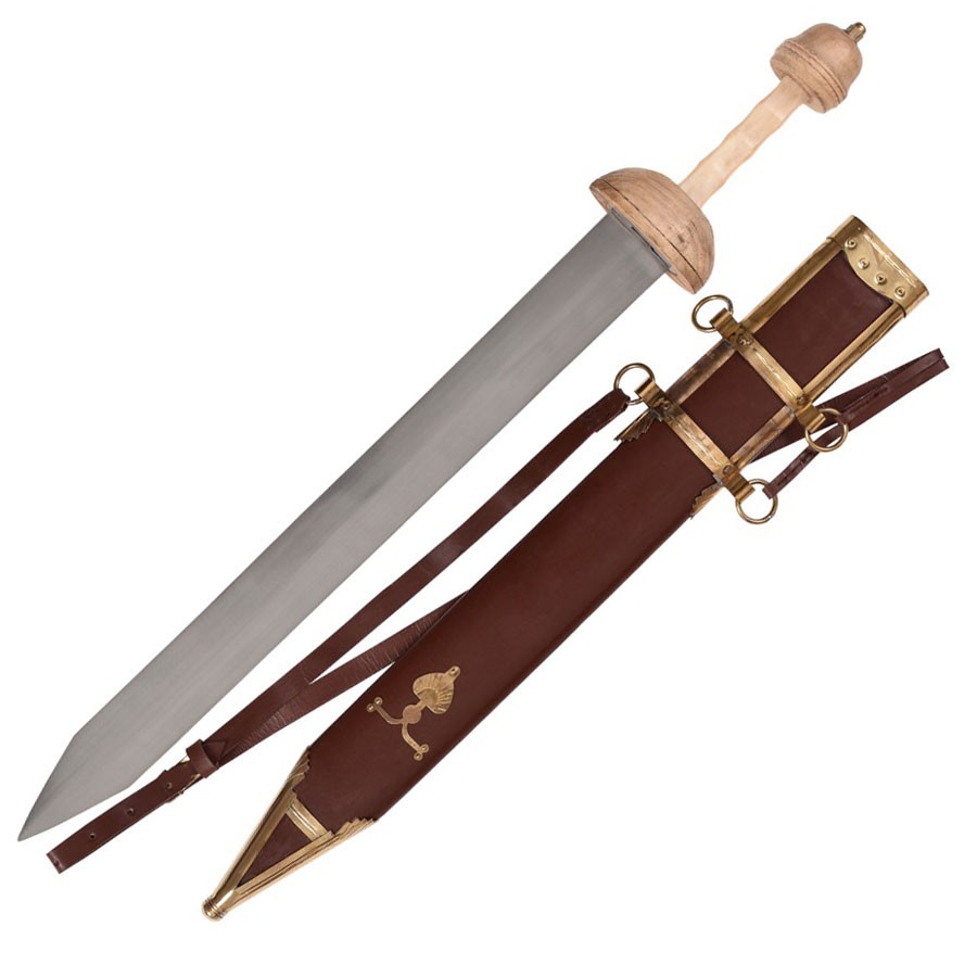 Gladius Pompeya con vaina y cinturón
