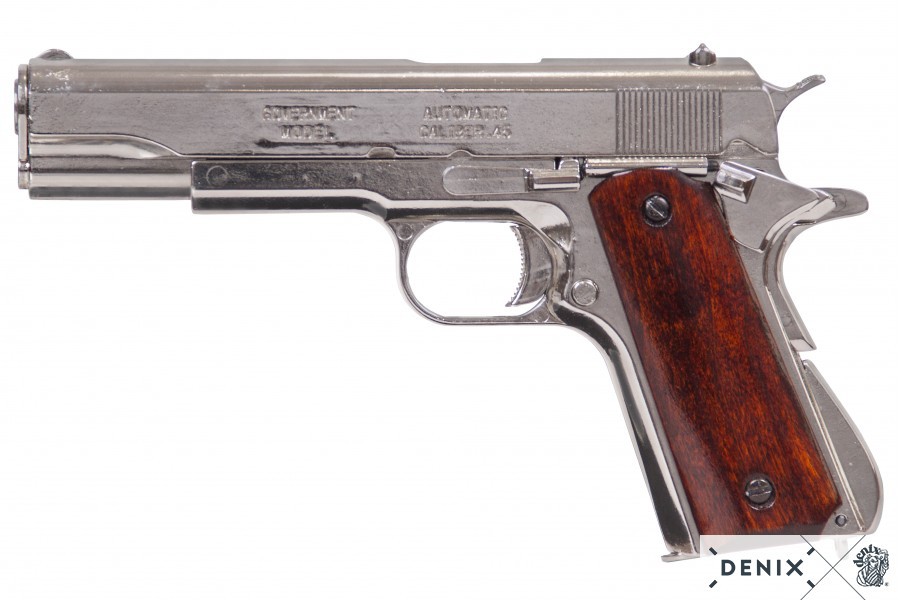 Pistola automática M1911 plata, USA, 1911