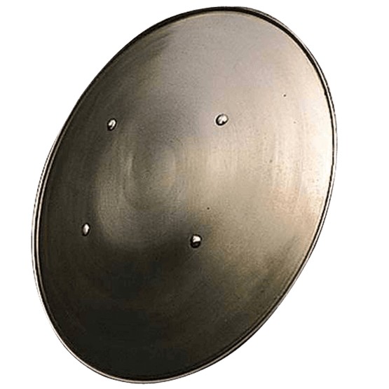 Escudo abovedado funcional, 58 cms.