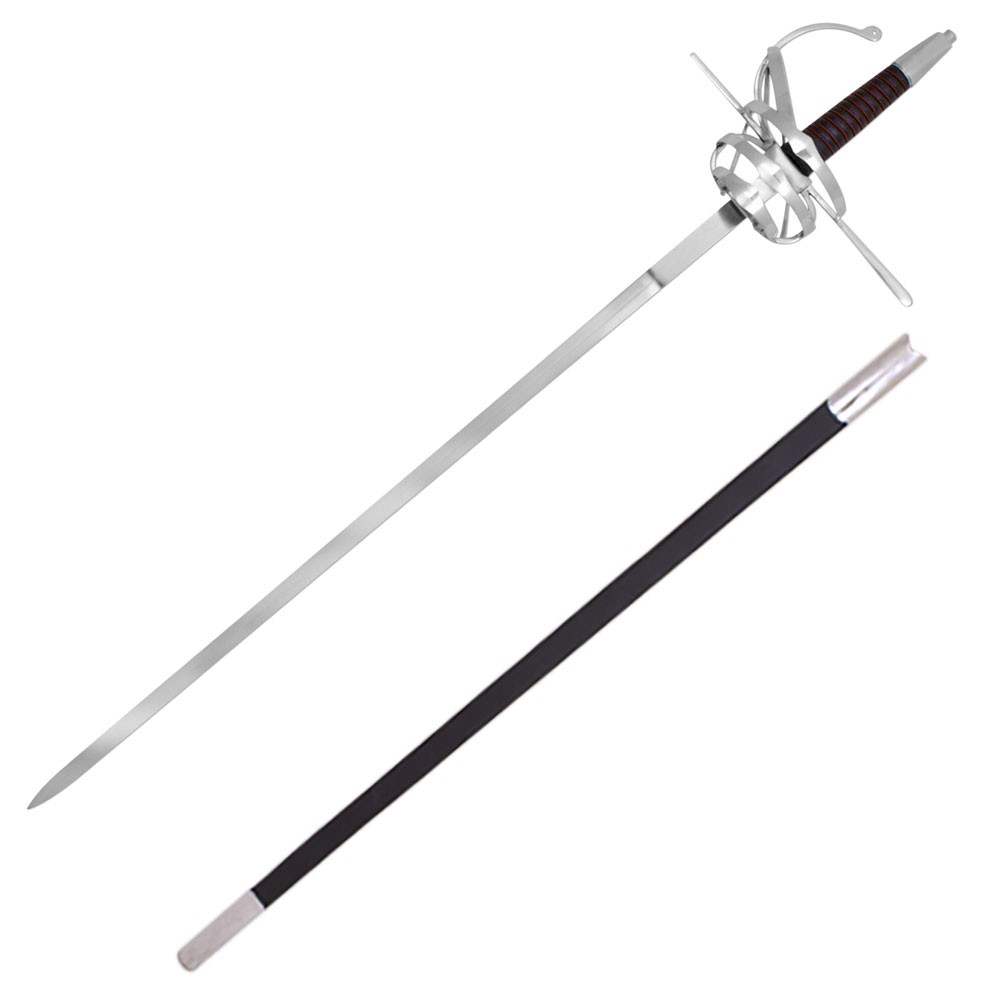 Espada rapiera con vaina