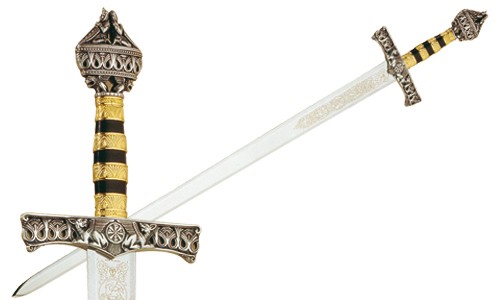 Espada de Barbarroja en Plata
