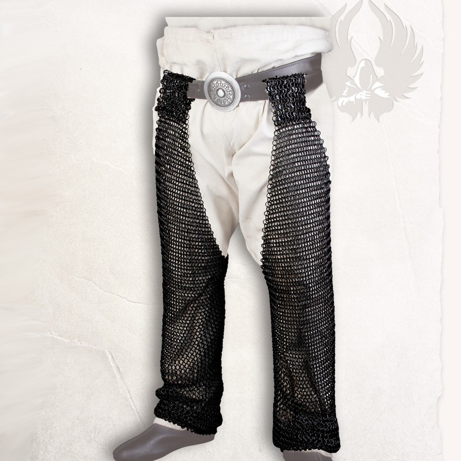 Piernas medievales cota de malla (pareja)