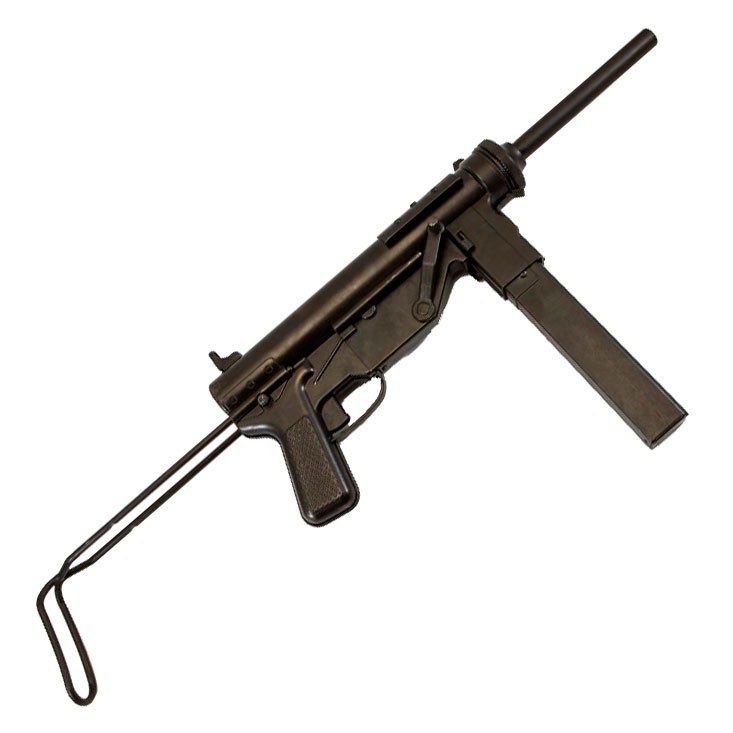 Ametralladora M3 Grease Gun USA Segunda Guerra Mundial