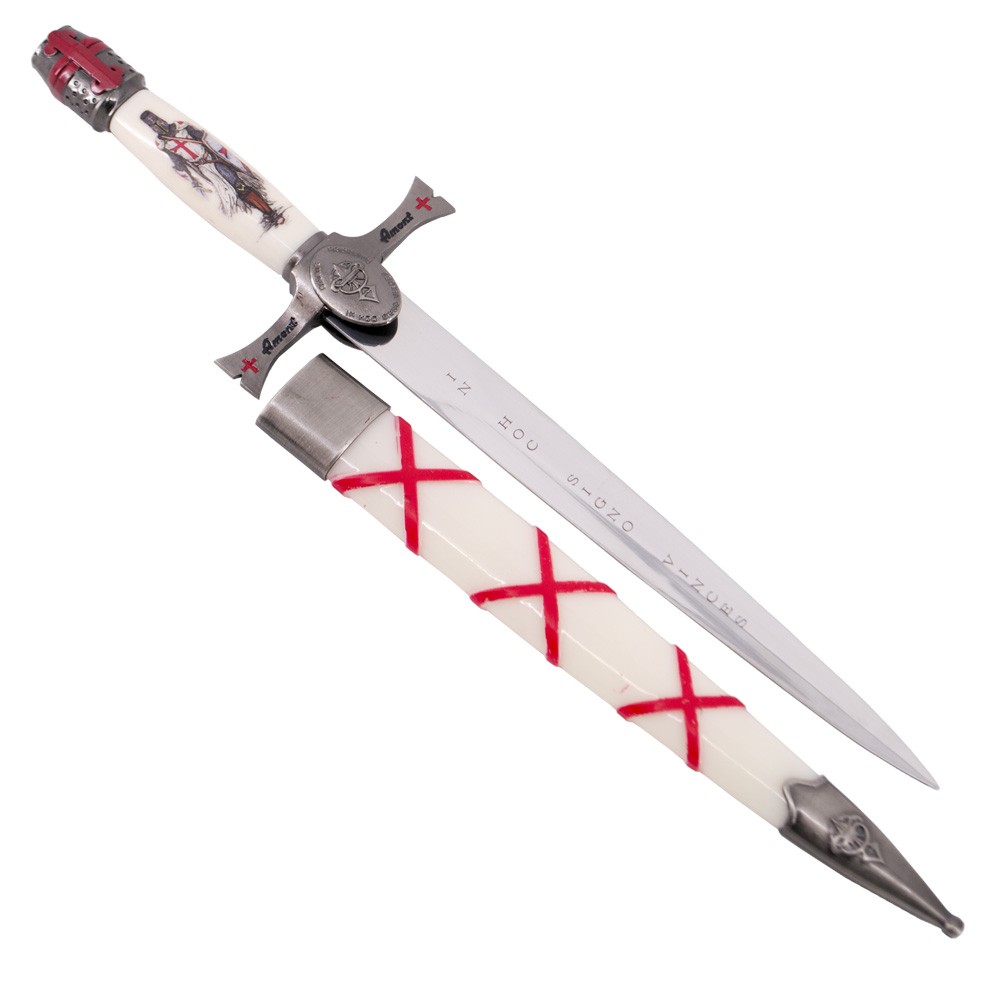 Daga Priorato de Sion plateada