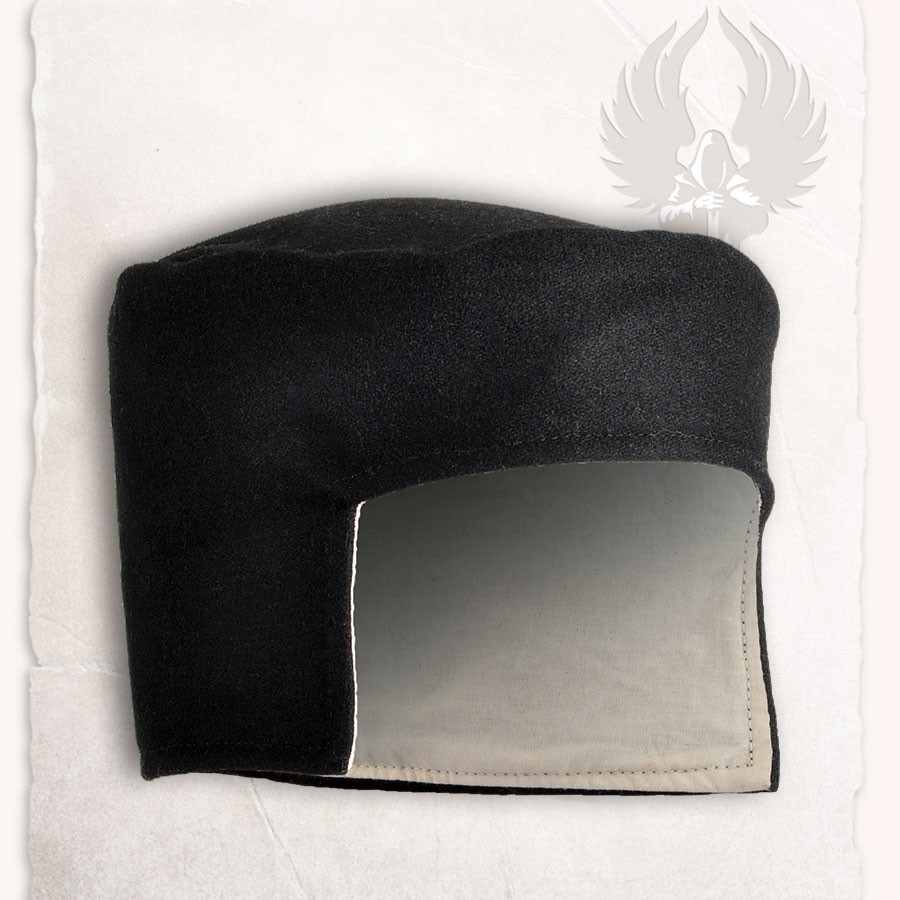 Sombrero medieval Cap negro