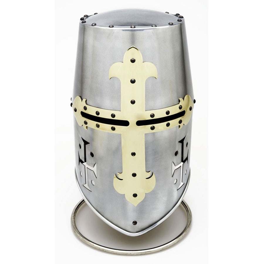 Casco templarios tamaño natural