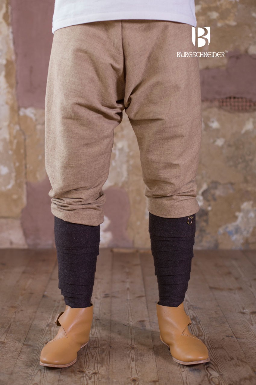 Pantalones medievales Ragnar, arena