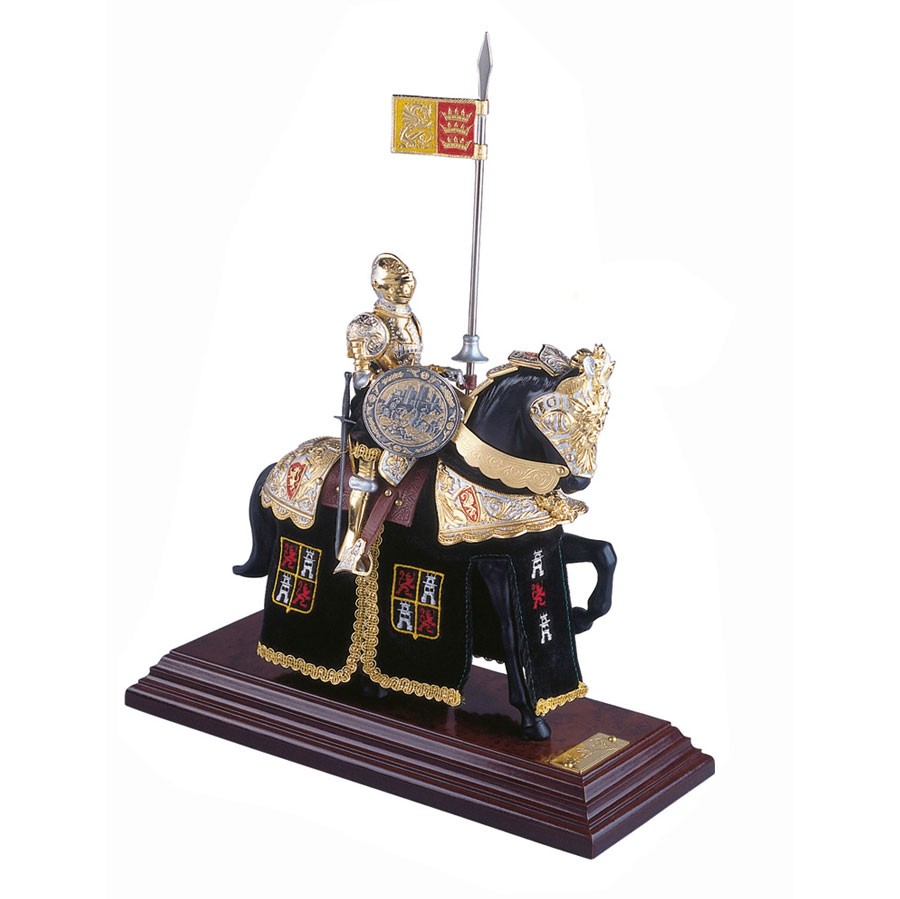 Armadura a caballo Casco Español negro