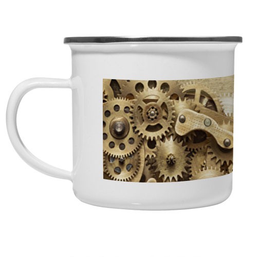 Taza latón Vintage SteamPunk