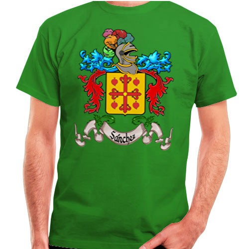 Camiseta Personalizada Escudo Heráldico 1 Apellido