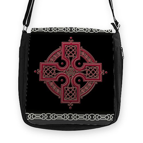 Bolso Negro Trisqueta Celta (26x26 cms.)