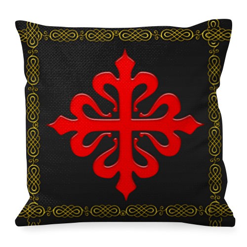 Cojín Cruz Orden de Calatrava