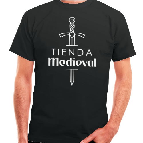 Camiseta Negra de Tienda-Medieval