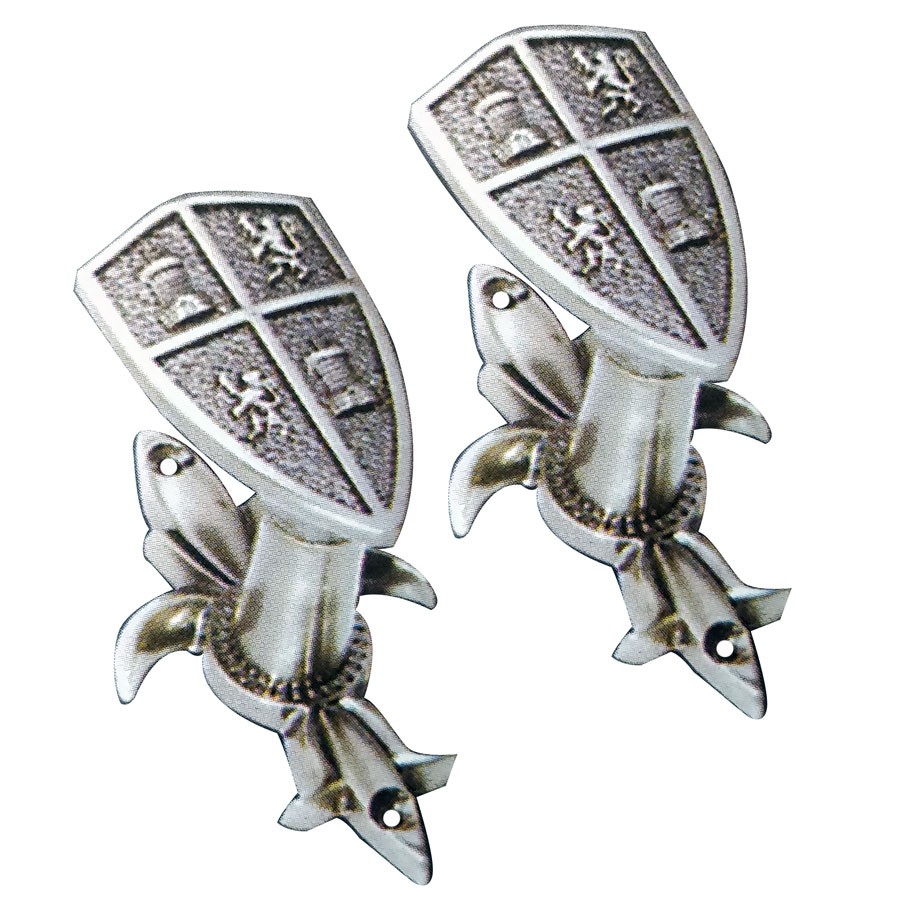 Expositores escudos de Castilla y León