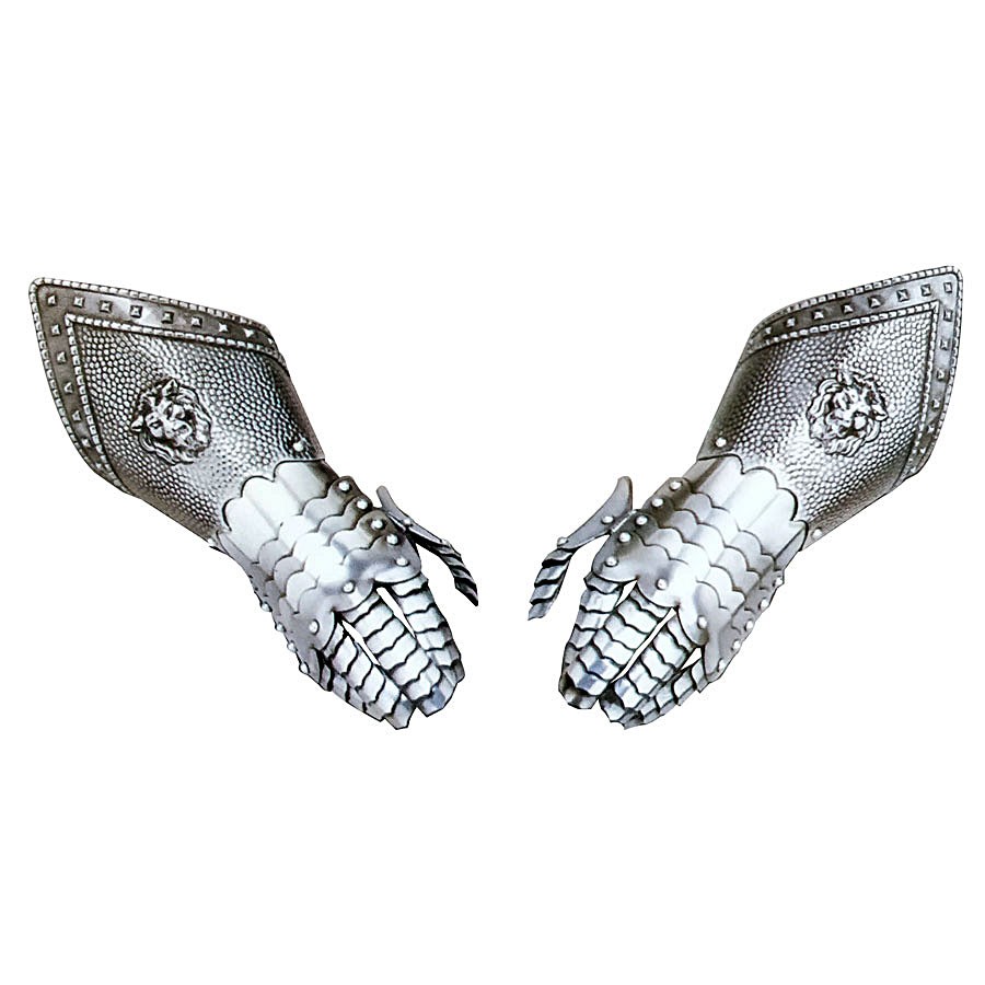 Guanteletes medievales Leones