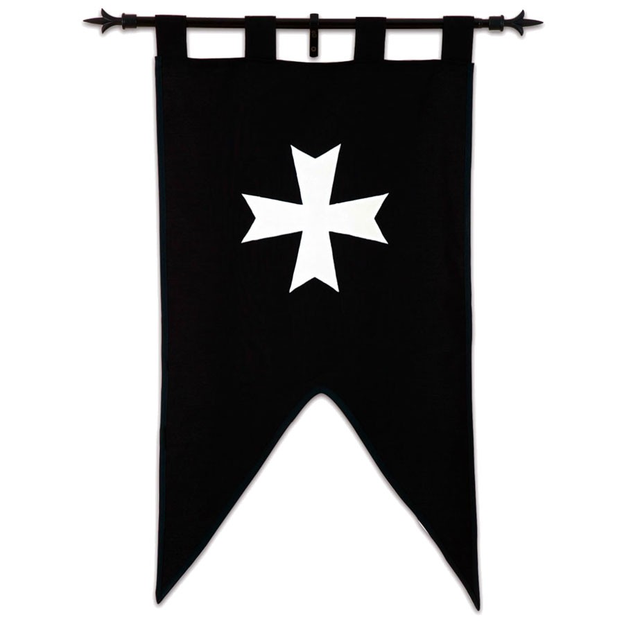 Estandarte Caballeros Hospitalarios (105 x 55 cms.)