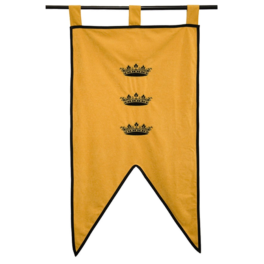 Estandarte Rey Arturo (105 x 55 cms.)